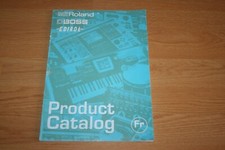 Catalogue ROLAND BOSS EDIROL Product Catalog en Français Vintage VG+
