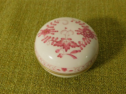 Boîte sucre meissen avec - boîte,