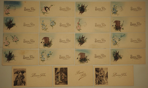 Lot petites cartes de - lot,