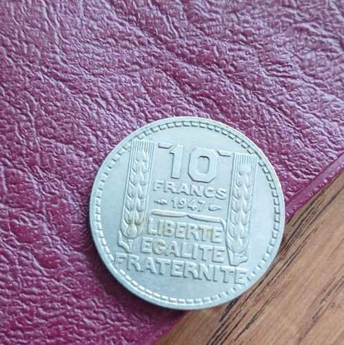Pièce francs france - 10, 1947