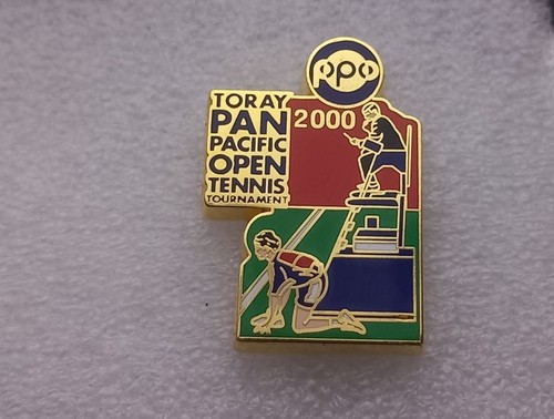 Eb132 pin open tennis pan - pin's,