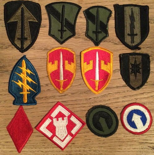 Patches badges ssi army - patches,