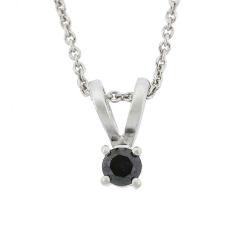 925 argent sterling 4ct noir - argent,