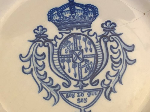 Assiette gallé nancy faience - assiette,