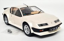 Solido 1/18 Alpine A310 Pearl White + Display Case Diecast Scale Model Car 