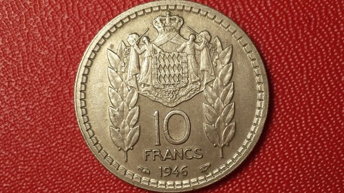 Francs monaco 1946 - monaco,