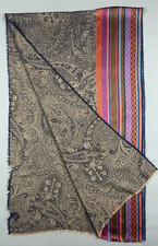 Magnifique  écharpe vintage  " ETRO "