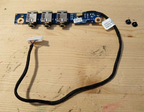 Carte audio nappe hp dv7 - carte,