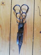 Anciens ciseaux mouchette/éteignoir bougie/old Scissors/old candles