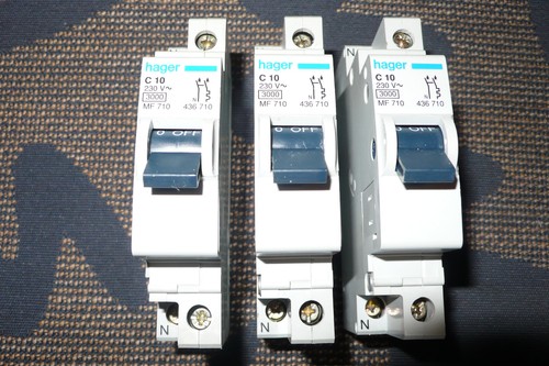 Disjoncteur modulaire 10a - disjoncteur,