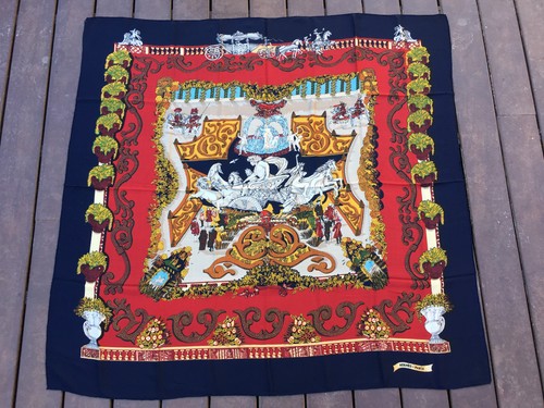 Foulard châle hermès 140 - châle, en