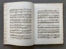 BEETHOVEN 'S Master pieces by Carl Czerny  . Partition gravée vers 1830 RARE