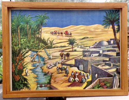 Ancienne affiche scolaire - ancienne,