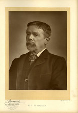 George Louis Palmella Busson du Maurier par Barraud Vintage Print,George Louis