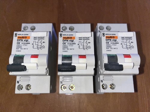 Disjoncteur differentiel - differentiel, 6a