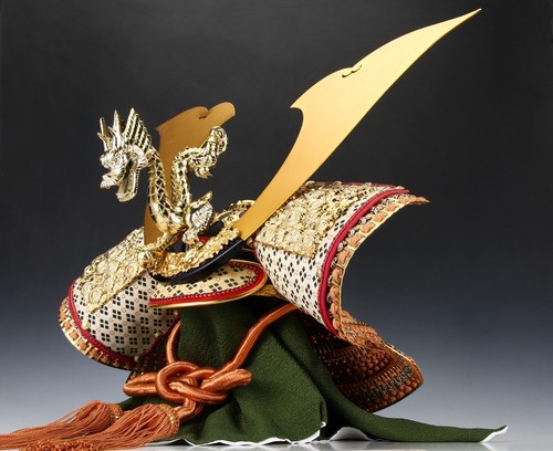 Ancien casque samouraï - ancien,