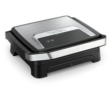 Grille-viande TEFAL GC271D10 noir gris à poser, 29x26 cm