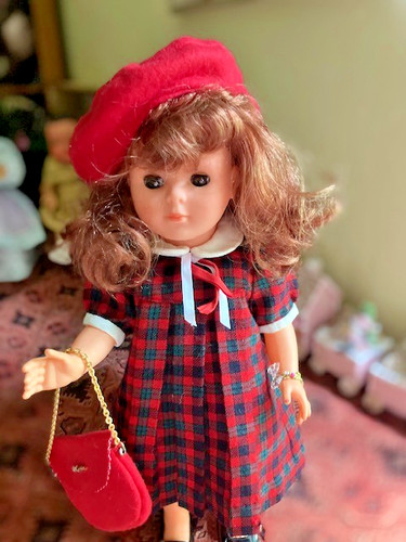 Ancienne poupee marie - poupee,