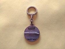 ANCIEN PORTE CLÉS FIA AUGIS TGV 001 TRAIN À GRANDE VITESSE SNCF RAIL
