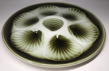 Lot7: 6 Assiettes À Huîtres Grand Feu Moulin Des Loups Orchies France 🇫🇷D25 Cm