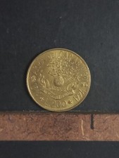 Pièce De Monnaie Italie 200