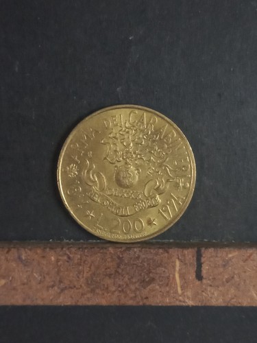 Pièce monnaie italie 200 - monnaie,