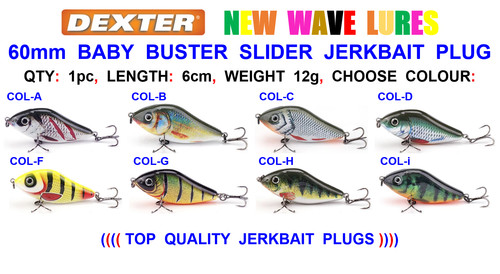 Dexter 60mm baby buster slider - dexter,