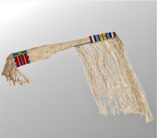 Housse de fusil indien en cuir