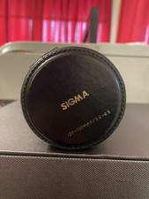 Sigma zoom 120 - f=120-300mm, case