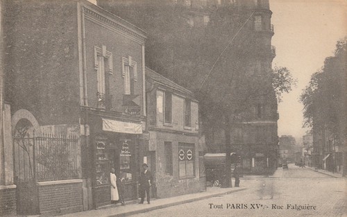 Cpa paris rue - xv°,