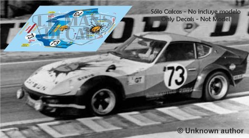Autocollants datsun 240z - 240z, le