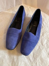 KENZO ballerines en daim bleu