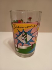 Verre moutarde ancien - verre,