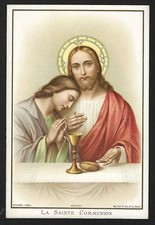 Grand Chromo Religieux XIXe -