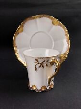 Tasse et soucoupe Art Nouveau