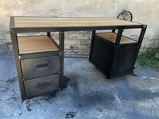 Bureau industriel double caisson