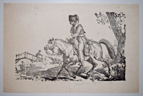 Carle vernet lithographie - vernet,