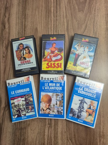 Lot vhs sissi - sissi, romy