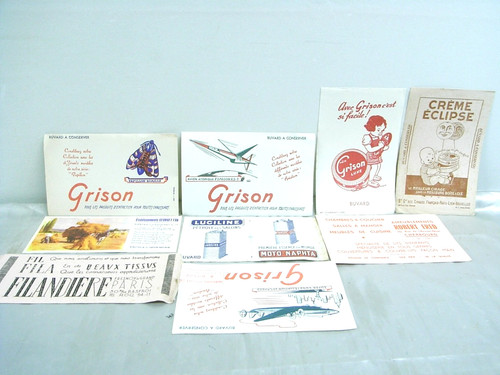 Lot de 9 anciens - lot,