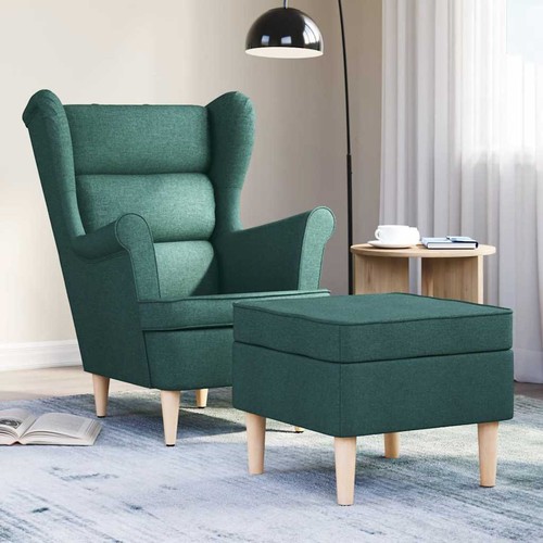 Fauteuil avec repose pied noir - fauteuil,