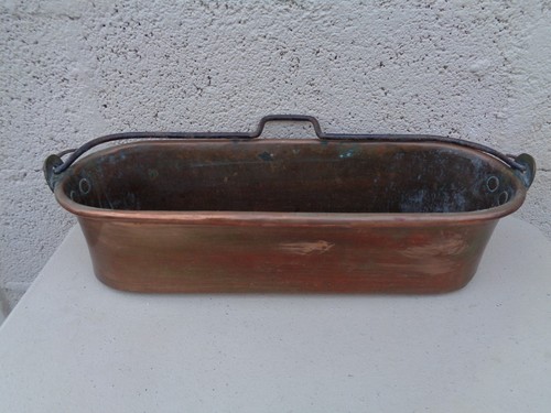 Ancienne jardinière cuivre - jardinière,