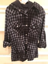 Blouse - Black Plaid designer