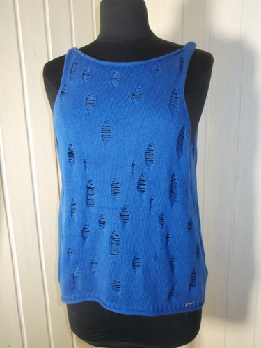 Pull top tunique maille - , coton