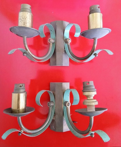 Paire appliques anciennes - paire,