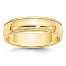Bague De Mariage En Or Jaune