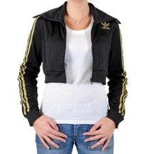 Adidas firebird crop jacket