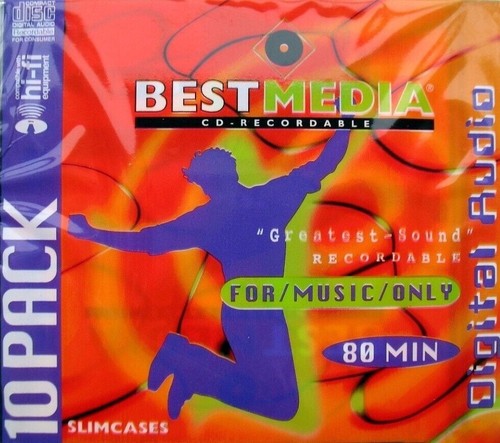 Bestmedia r audio - x, cd-r
