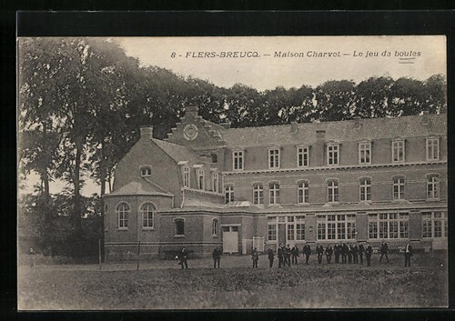 Cpa flers breucq maison - cpa,