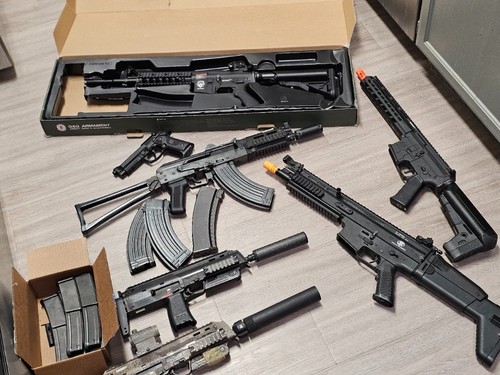Large airsoft collection