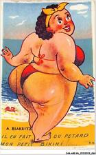 CAR-ABEP6-0511-64 - A BIARRITZ - Il en fait du petard - mon petit bikini.a sys